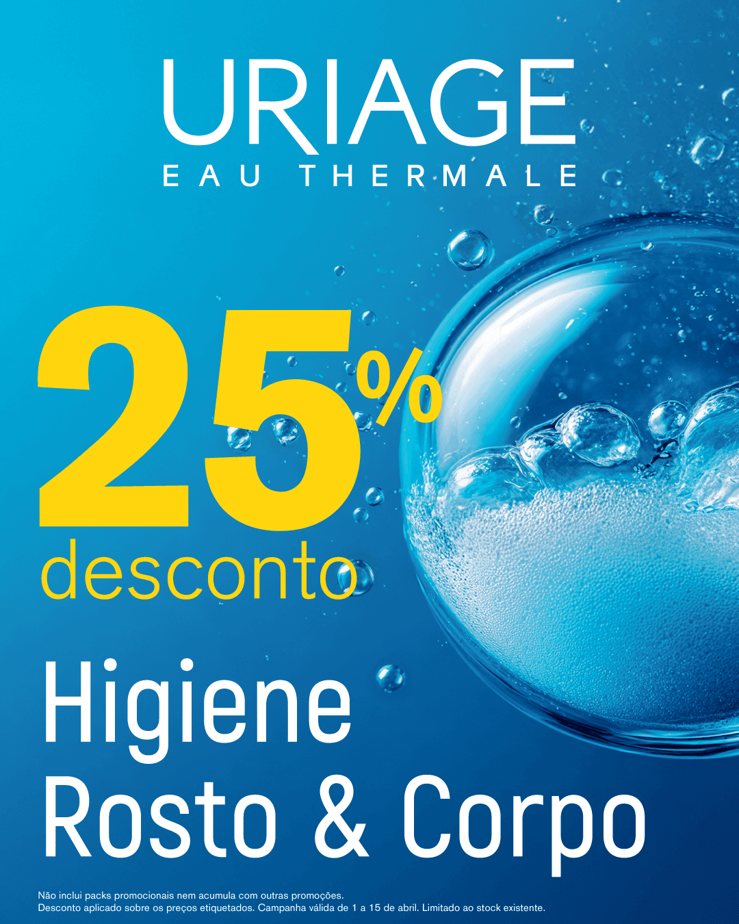 25% DE DESCONTO URIAGE 